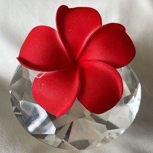 Plumeria Flower Clip PURPLE